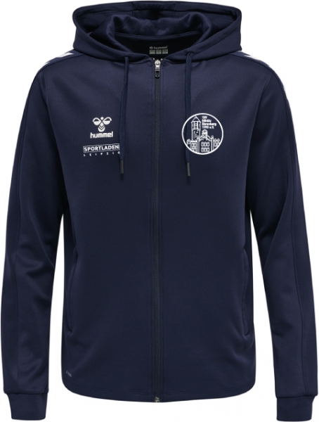 Kapuzenjacke TSV BE - Hummel Core XK Poly Zip Hood - Marine